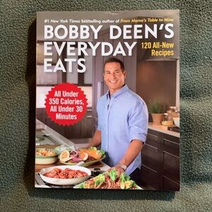 New Bobby Deen’s Everyday Eats cookbook. Approximately 7 1/4” x 9”